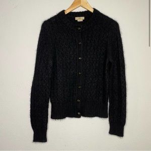 Orla Kiely Black Crew Neck Sweater